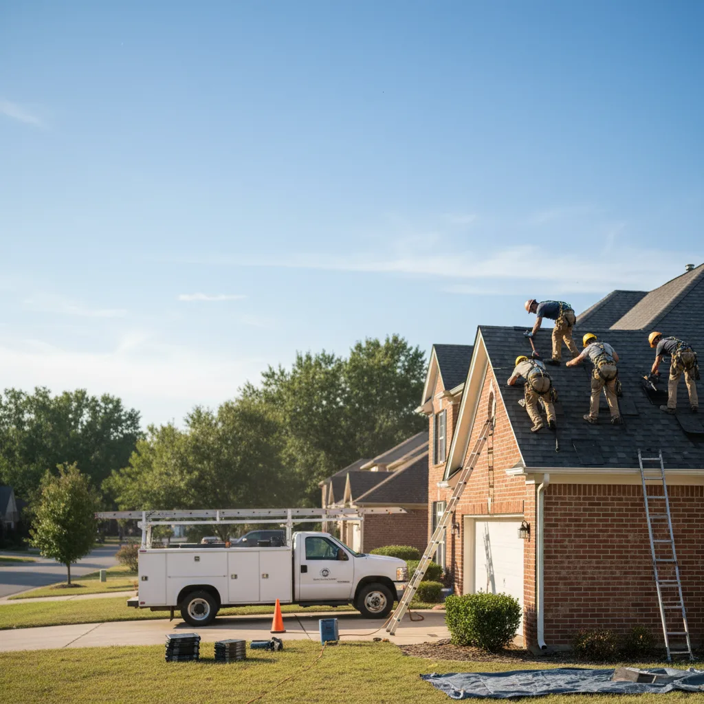 Roof Repair in Steele